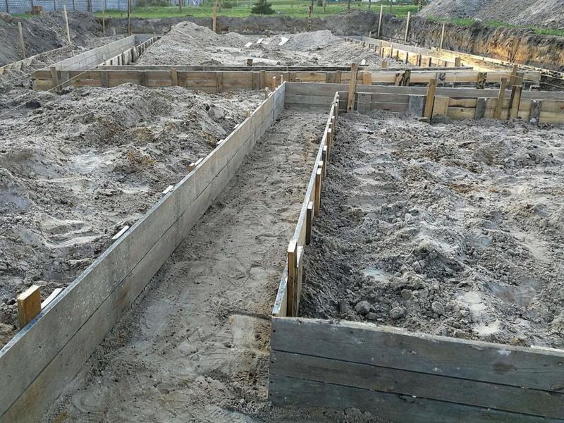 Fundament pod dom parterowy