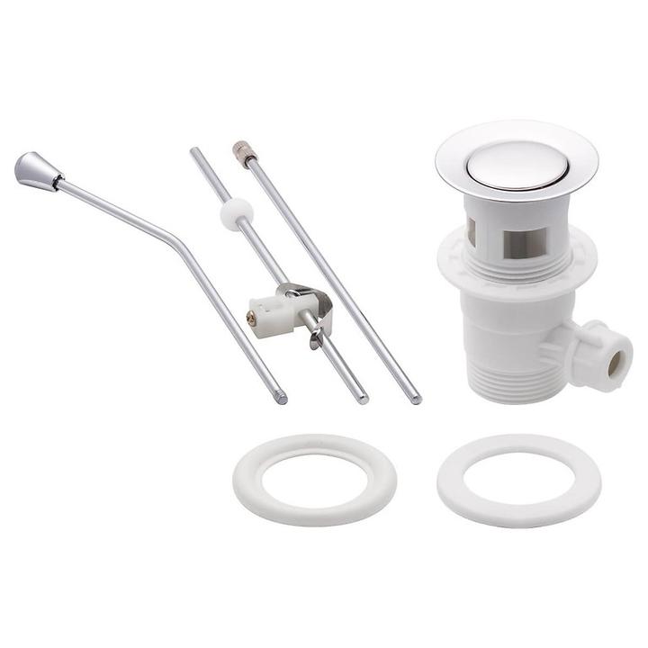 Montaż korka automatycznego do umywalki