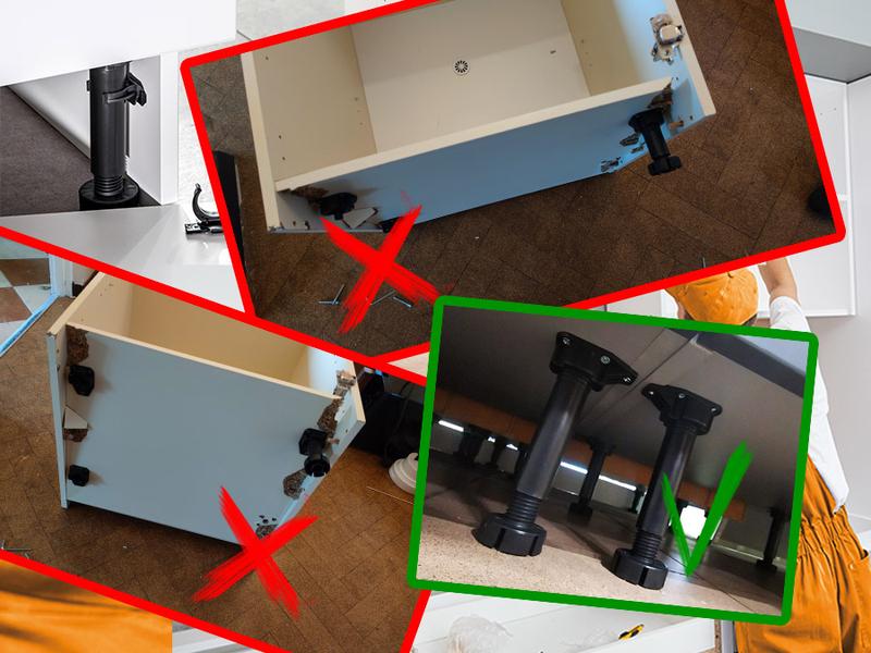 Praktyczny przewodnik: Jak zamontować nóżki do mebli kuchennych krok po kroku