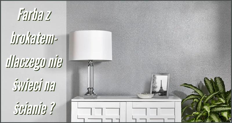 Techniki malarskie z brokatem