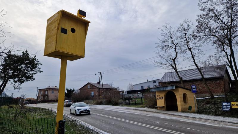 Zdjęcie z fotoradaru do domu