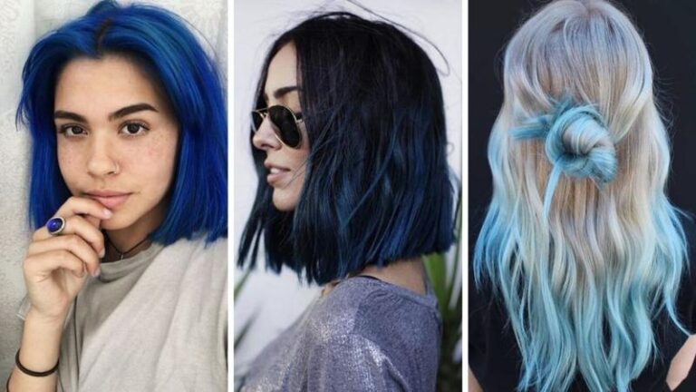 Niebieskie włosy bez farby – odkryj sprawdzone metody na kolorowe pasemka