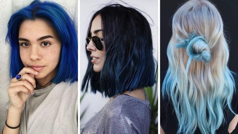 Niebieskie włosy bez farby – odkryj sprawdzone metody na kolorowe pasemka
