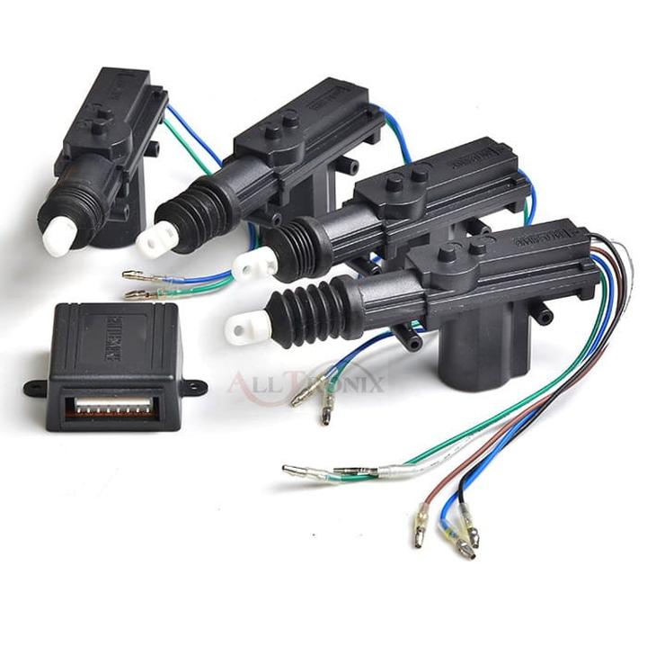 Montaż centralnego zamka na pilota w samochodzie