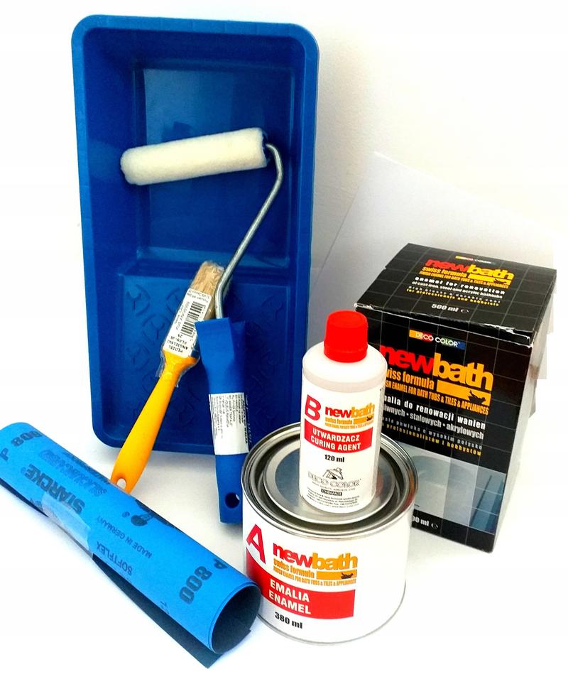 Rodzaje farb do wanien